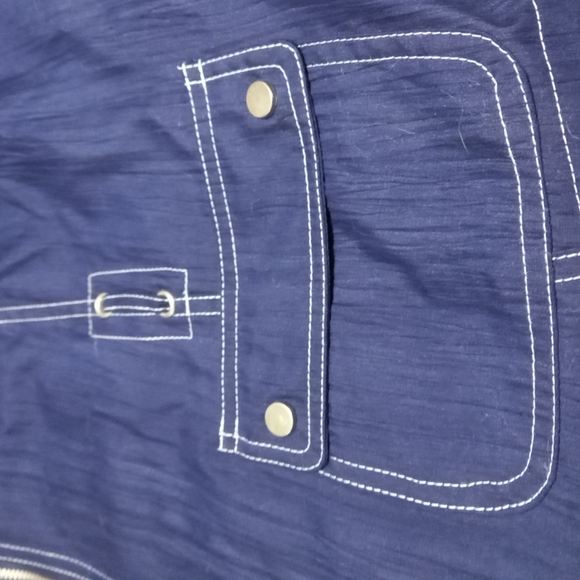 Allison Daley Blue Vest size 18 - Picture 4 of 4